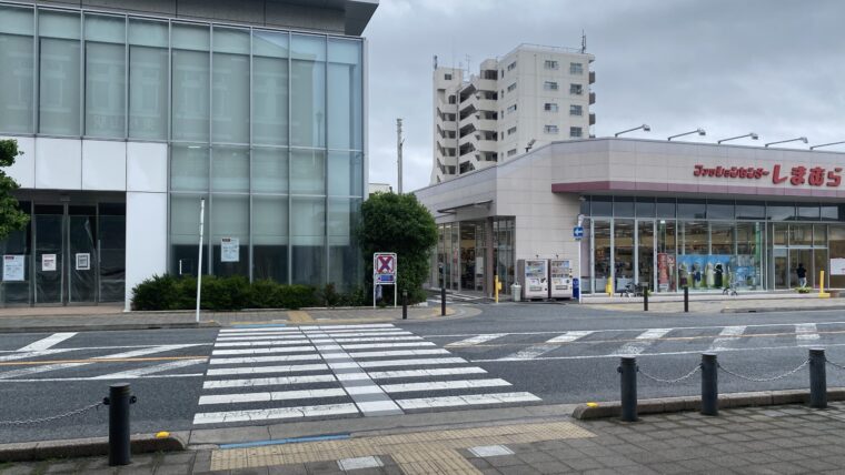 東松山駅東口を出たところにあるファッションセンターしまむら東松山店