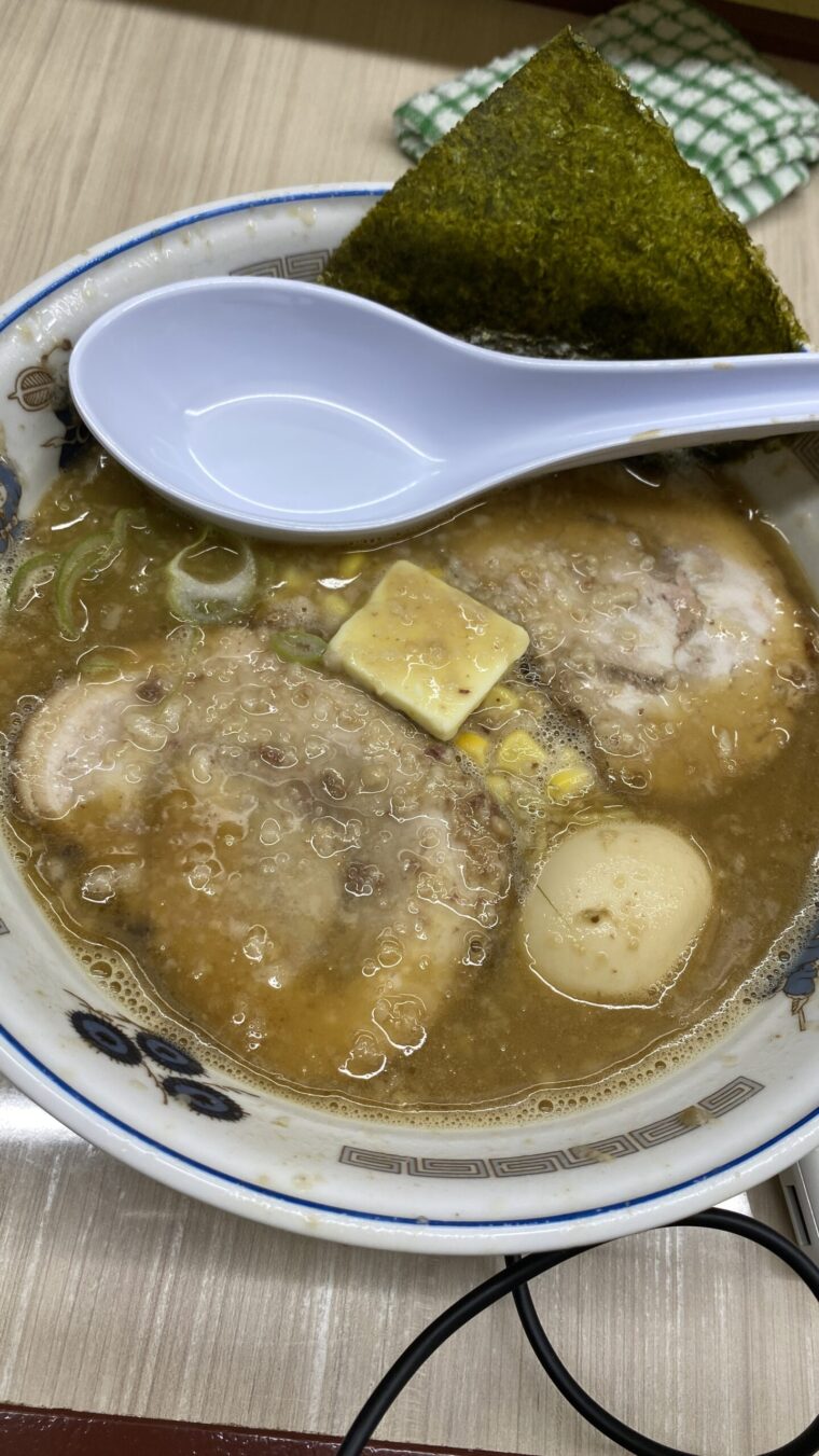 チャーシュー力Aで食べたラーメン