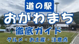 道の駅おがわまち徹底ガイド
